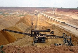 Phosphate mining