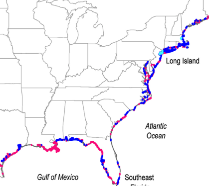 US coast pollution