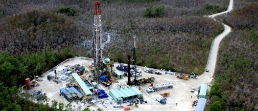 Oil rig in Big Cypress